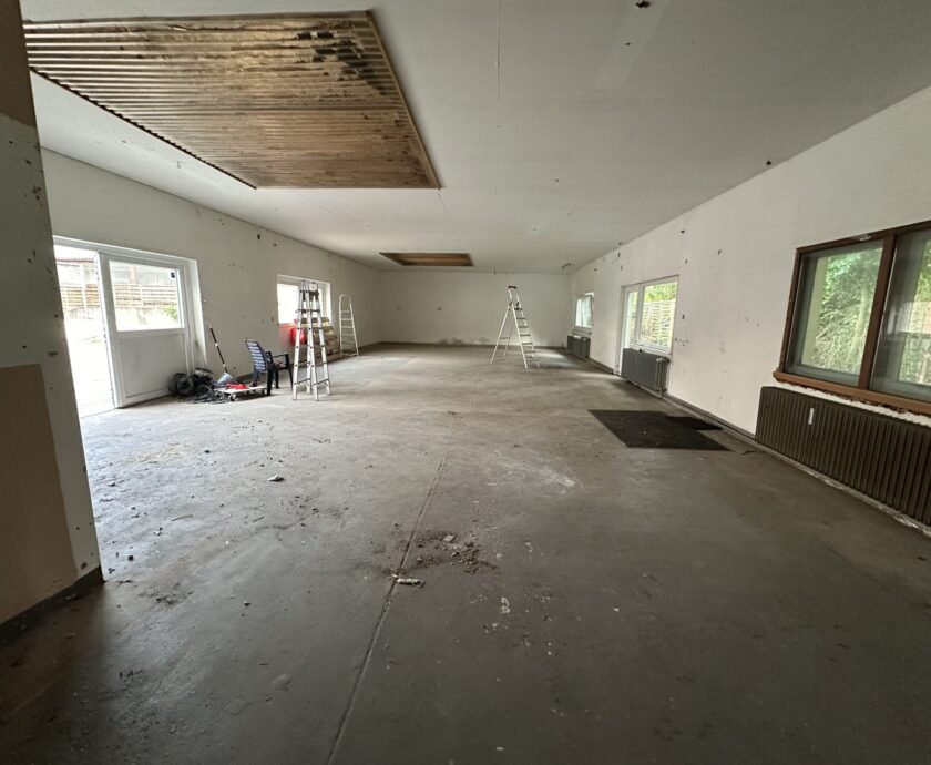 Ein neuer Raum für unser Gebet – Der Umzug in den Hinterhof beginnt